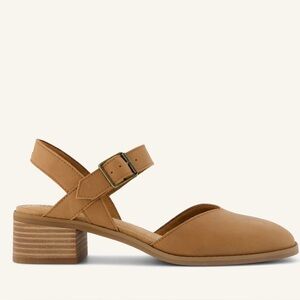 Tom’s Tan Women's Block Heel Sandals